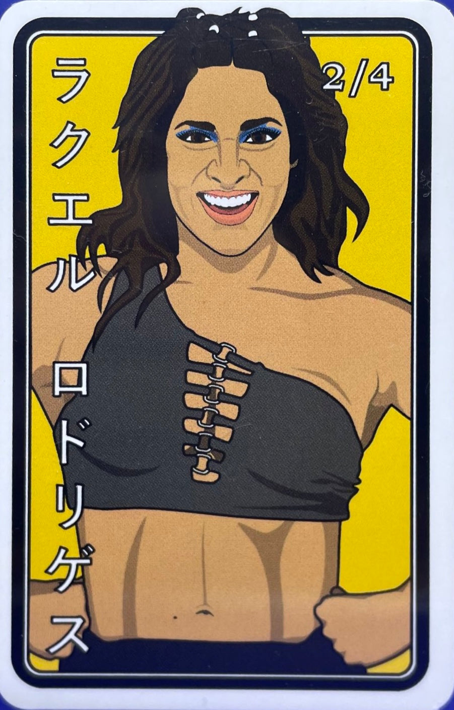Raquel Rodriguez trading card PW Catalog