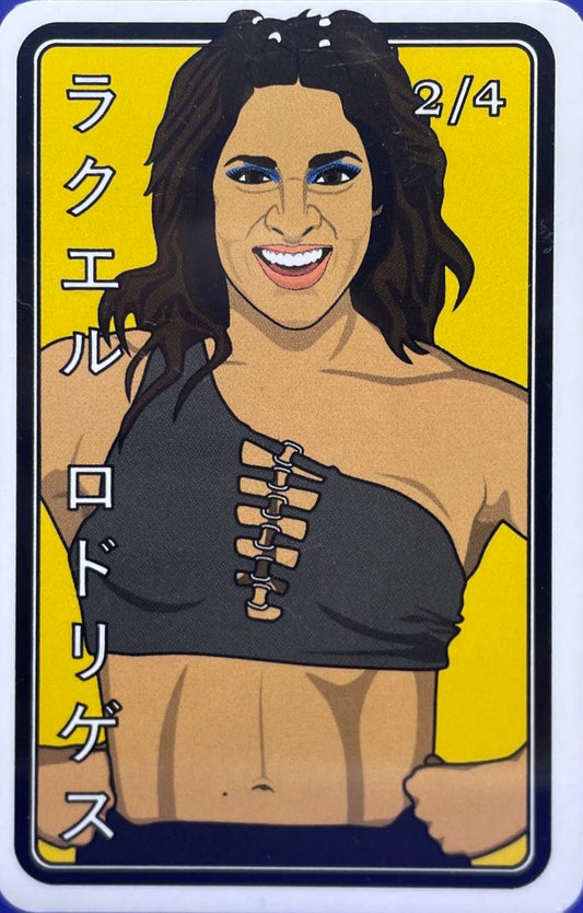 Raquel Rodriguez trading card PW Catalog