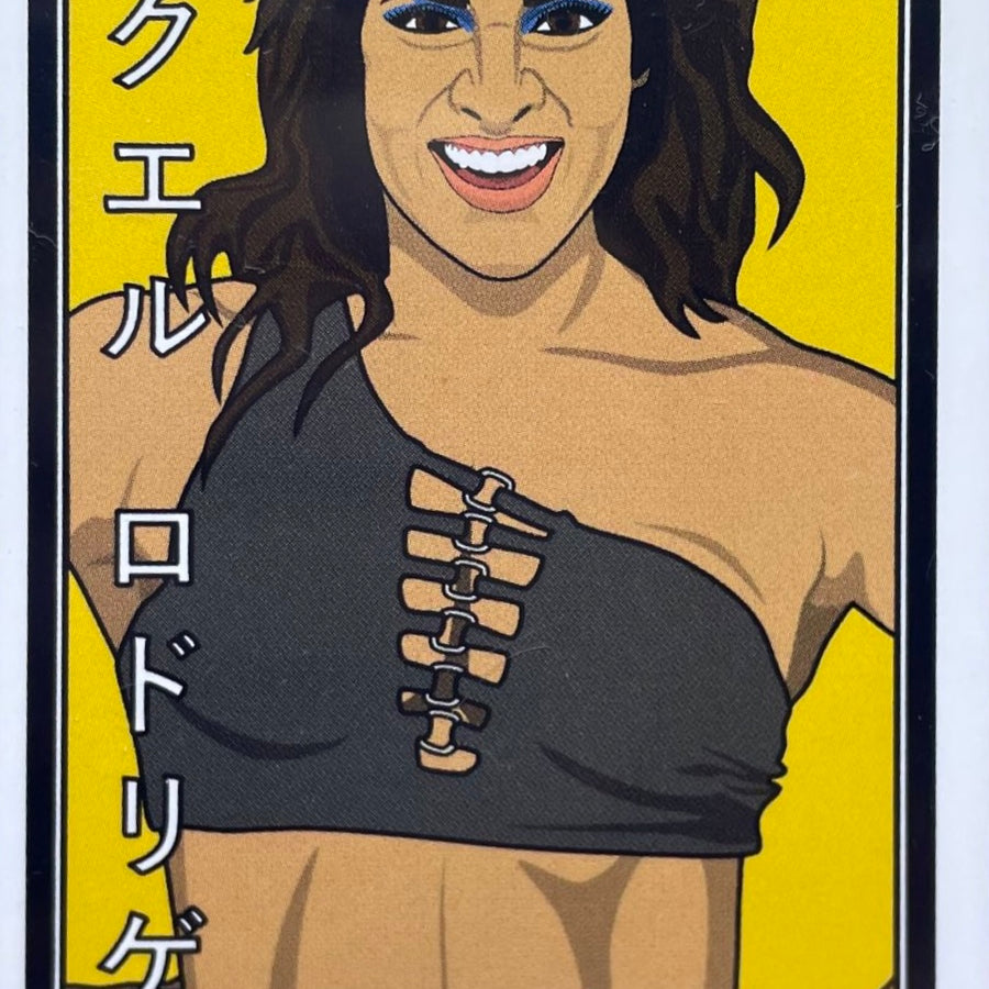 Raquel Rodriguez trading card PW Catalog