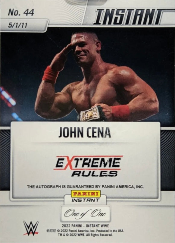 John Cena – Cena Triumphs in Triple Threat Match at Extreme Rules