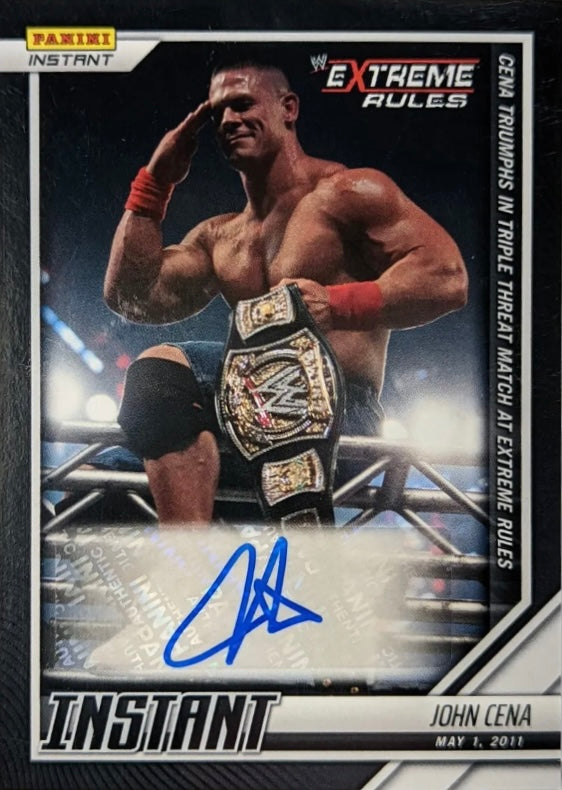 John Cena – Cena Triumphs in Triple Threat Match at Extreme Rules