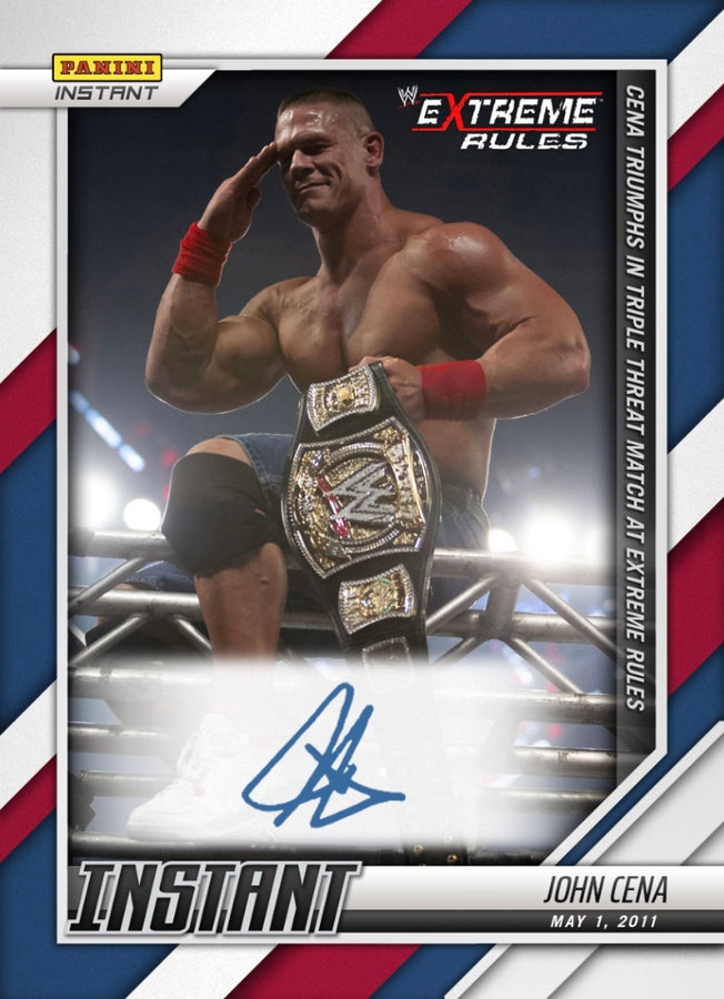 John Cena – Cena Triumphs in Triple Threat Match at Extreme Rules