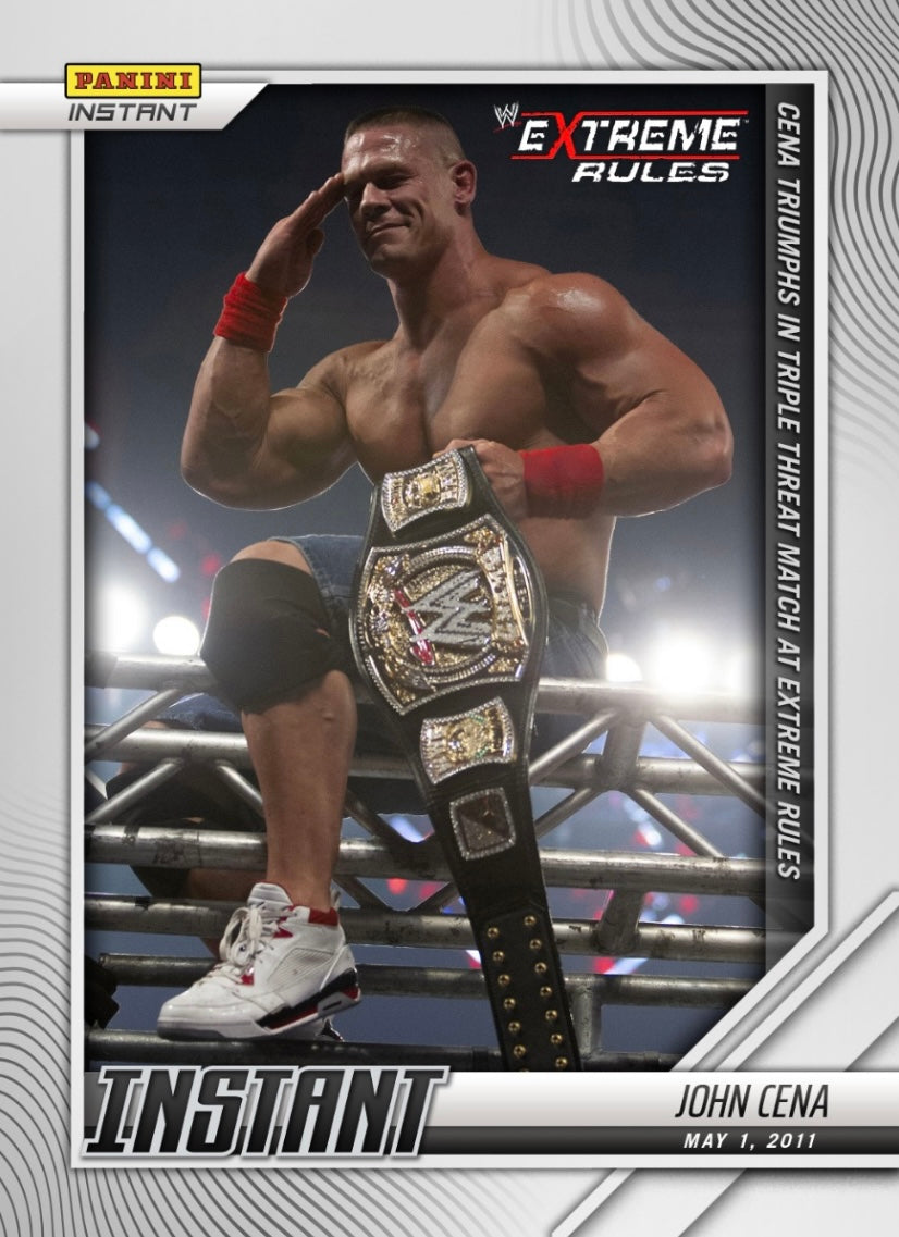 John Cena – Cena Triumphs in Triple Threat at Extreme Rules