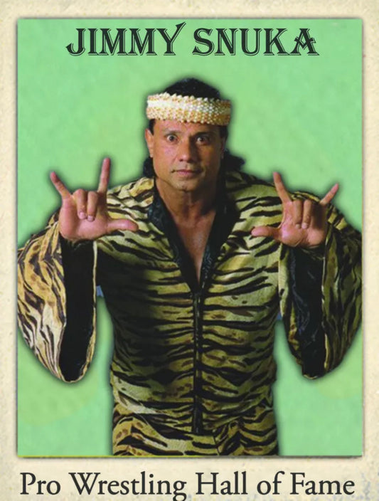 Jimmy Snuka trading card PW Catalog