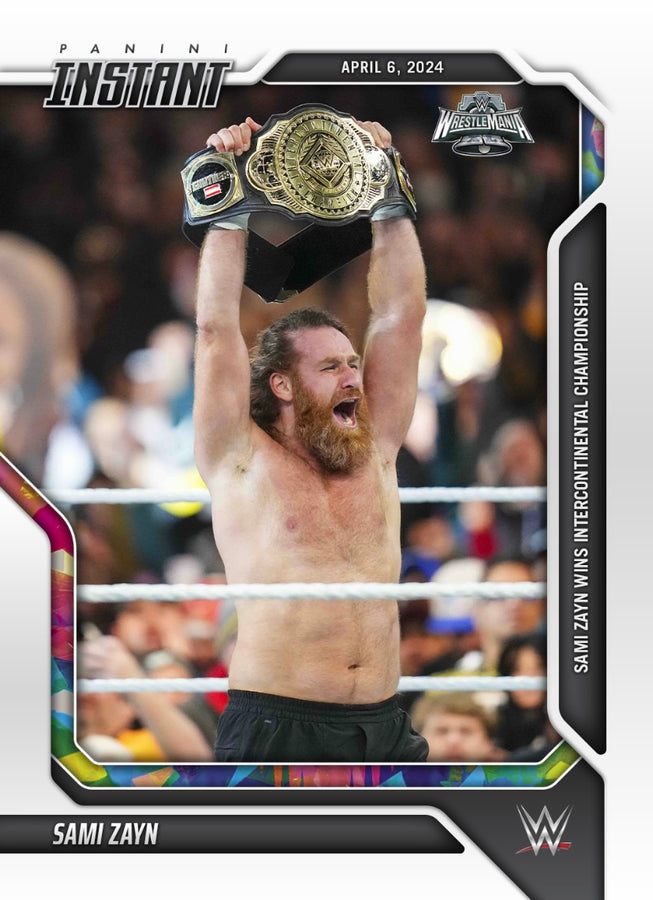 Sami Zayn – Sami Zayn Wins Intercontinental Championship
