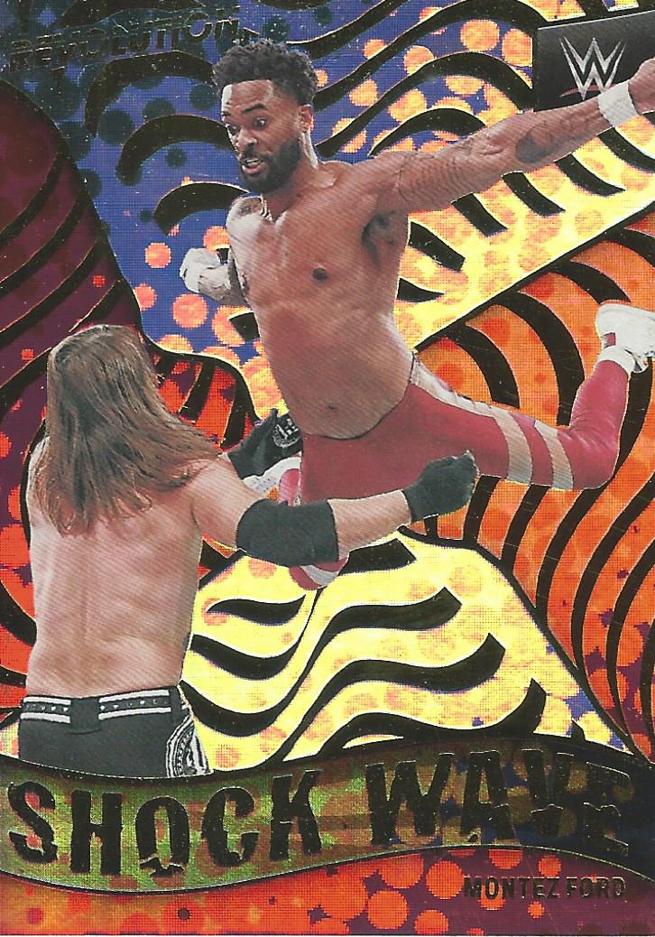 WWE Panini Revolution 2022 Montez Ford SHOCKWAVE #8