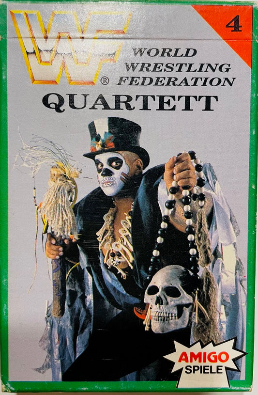 WWF Quartett Card Game 1992 Papa Shango