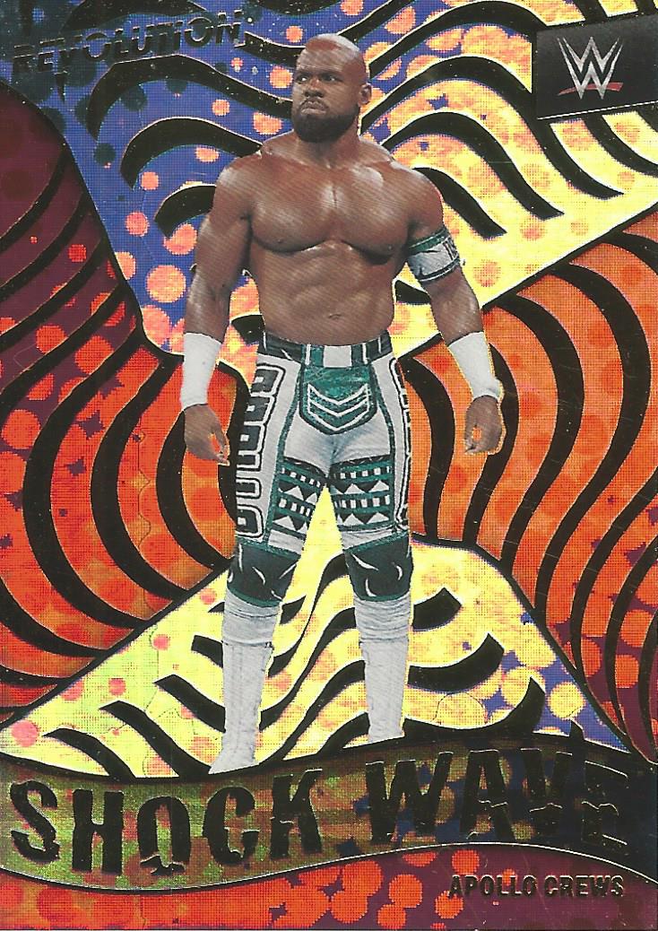 WWE Panini Revolution 2022 Apollo Crews SHOCKWAVE #19