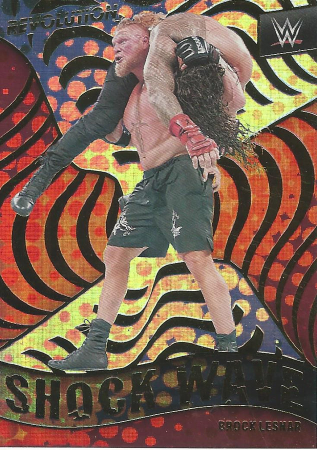 WWE Panini Revolution 2022 Brock Lesnar SHOCKWAVE #21