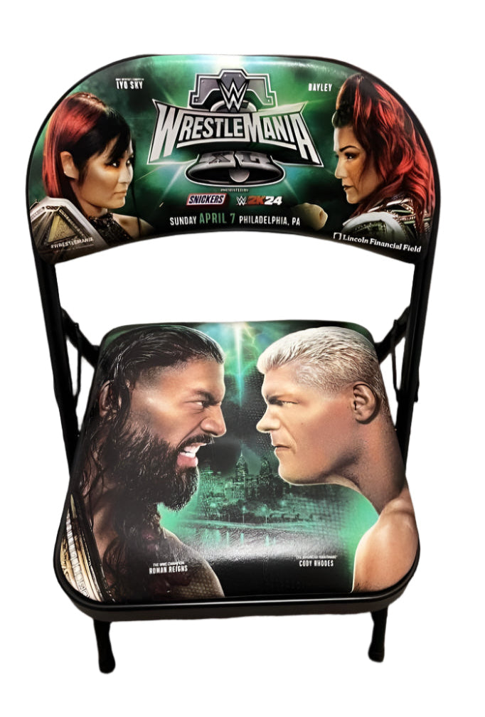 Wrestlemania 40 XL Chairs PWcatalog