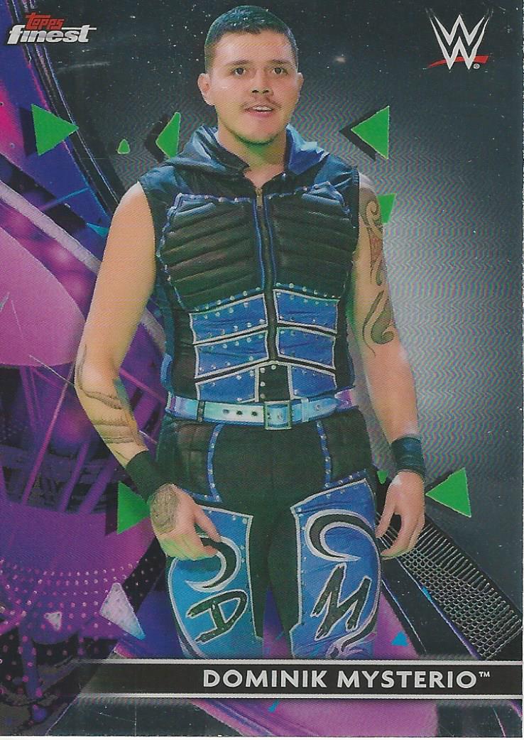WWE Topps Finest 2021 Dominik Mysterio #52