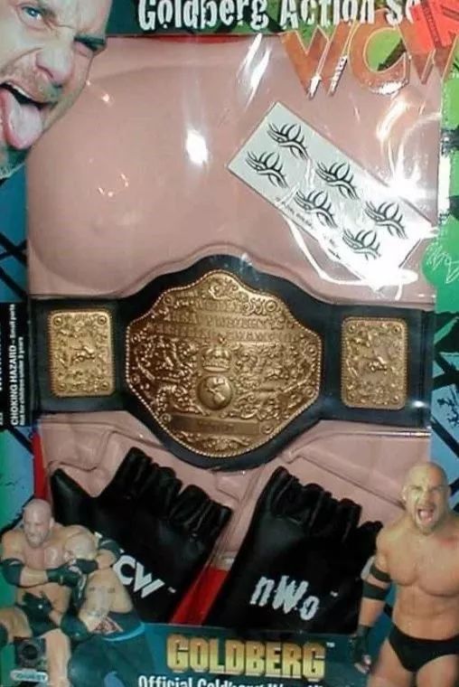 WCW Goldberg action set 1998 PWcatalog