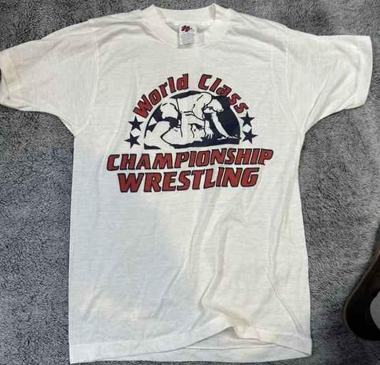 World class championship wrestling T-Shirt Vintage