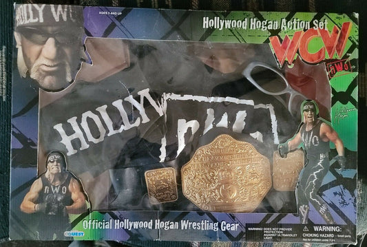 WCW Hollywood Hulk Hogan action set 1998