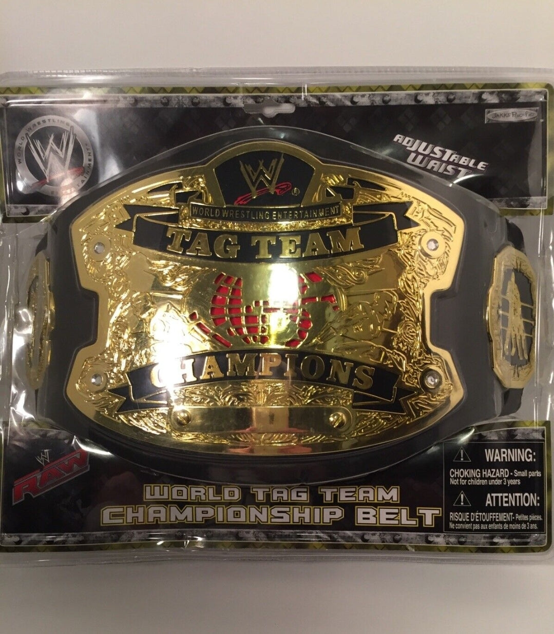 WWE Raw World Tag Team Championship Foam Belt by Jakks Pacific