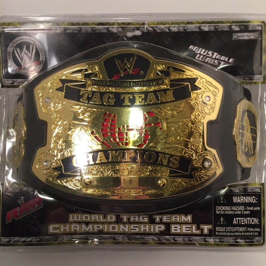 WWE Raw World Tag Team Championship Foam Belt by Jakks Pacific PWcatalog