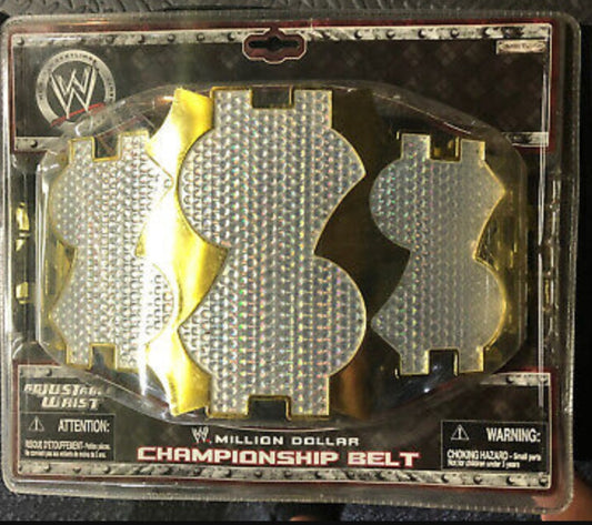 WWE Million Dollar Championship foam belt by Jakks Pacific