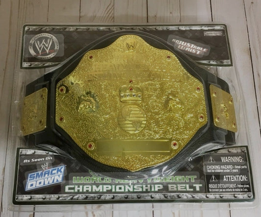 WWE World Heavyweight Championship foam belt by Jakks Pacific