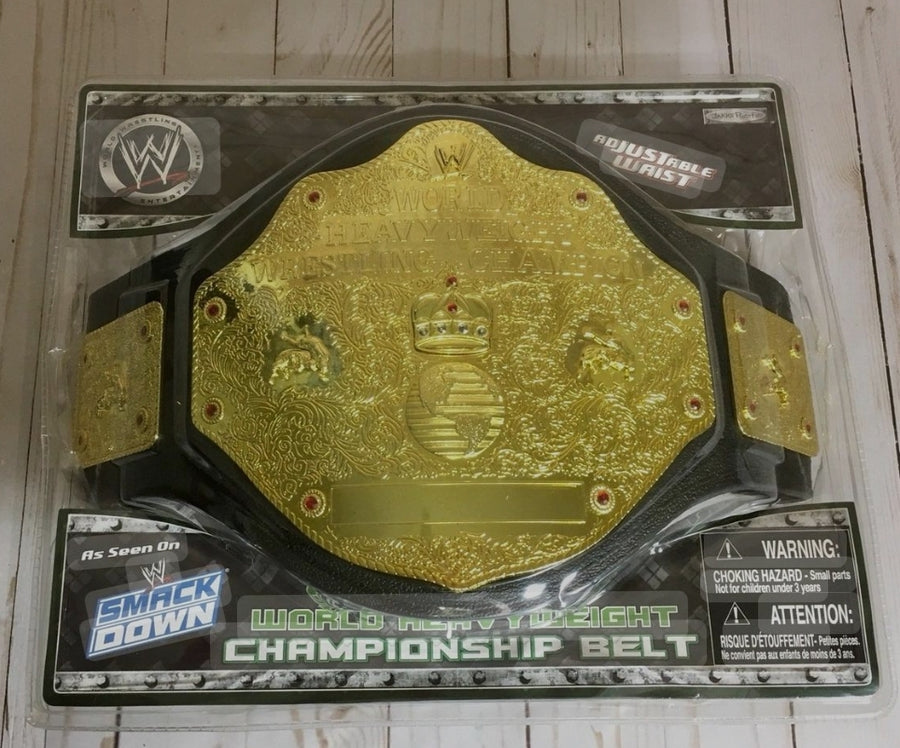 WWE World Heavyweight Championship foam belt by Jakks Pacific PWcatalog
