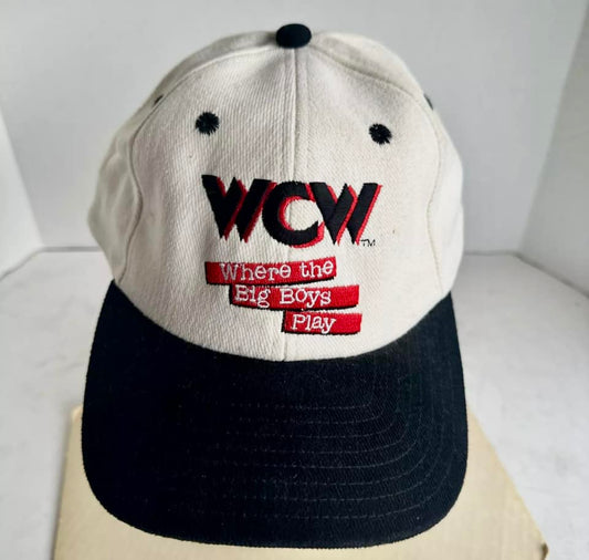 WCW hat "where the big boys play"