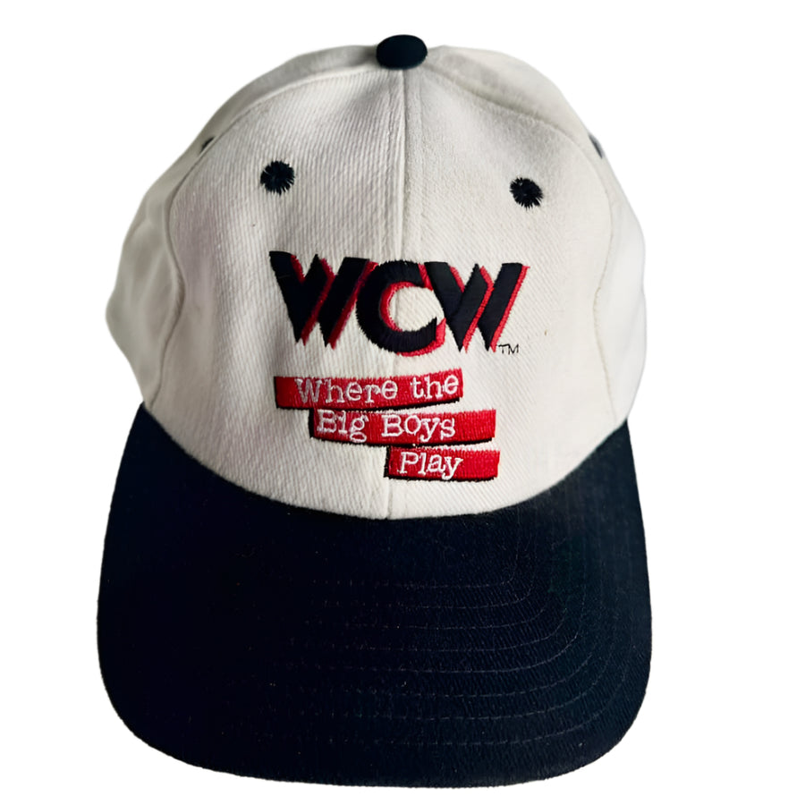 WCW hat "where the big boys play" Pwcatalog