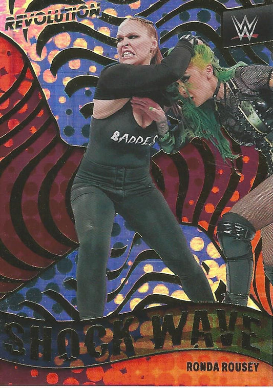 WWE Panini Revolution 2022 Ronda Rousey SHOCKWAVE #29