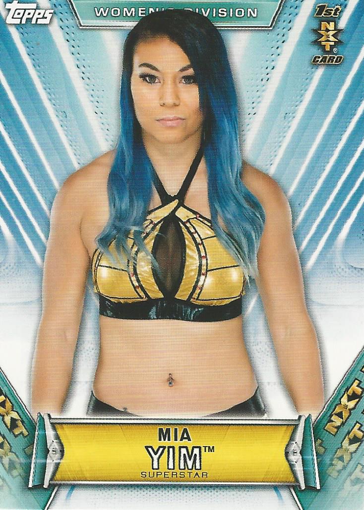WWE Topps Women Division 2019 Mia Yim #44