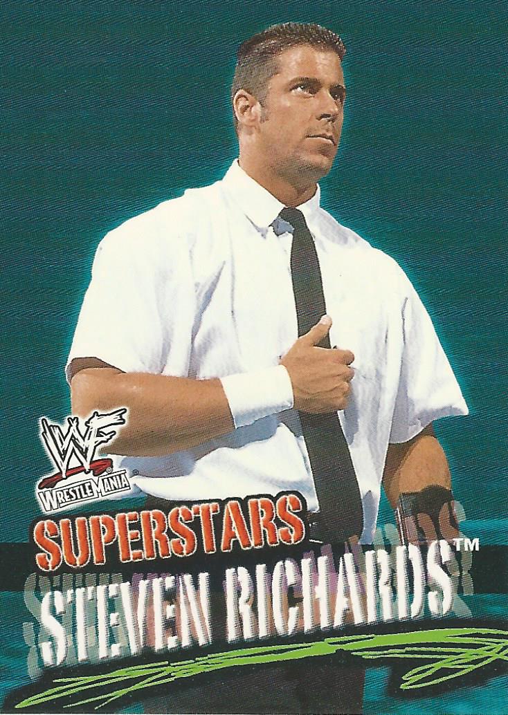 WWF Fleer Wrestlemania 2001 Steven Richards #44