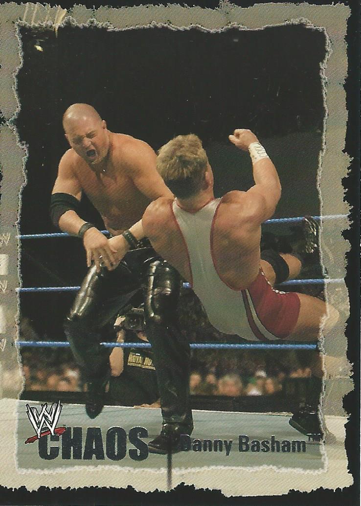 WWE Fleer Chaos 2004 Danny Basham #44