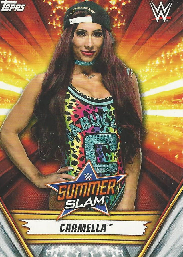 WWE Topps Summerslam 2019 Carmella #45