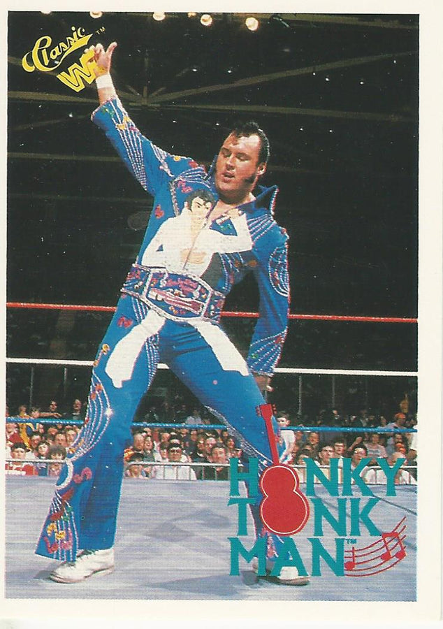 WWF Classic Trading Cards 1990 Honky Tonk Man #44