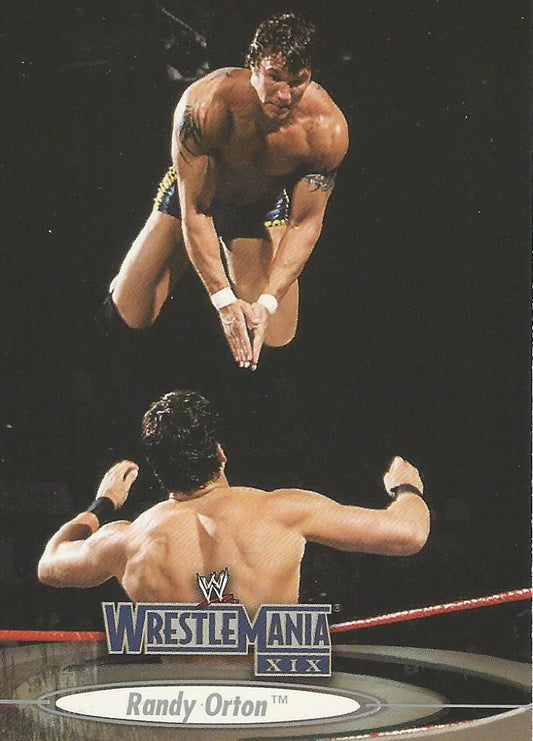 WWE Fleer Wrestlemania XIX 2003 Randy Orton #44