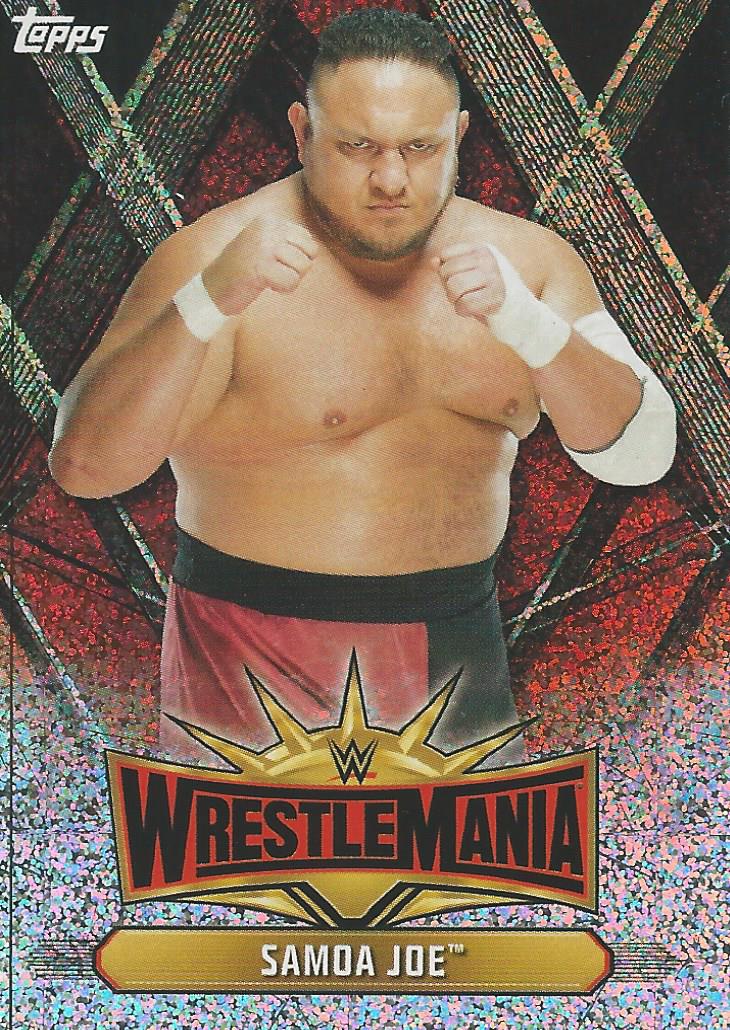 WWE Topps Champions 2019 Samoa Joe WM-44 trading card PW Catalog