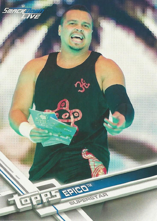 WWE Topps Then Now Forever 2017 Epico #144