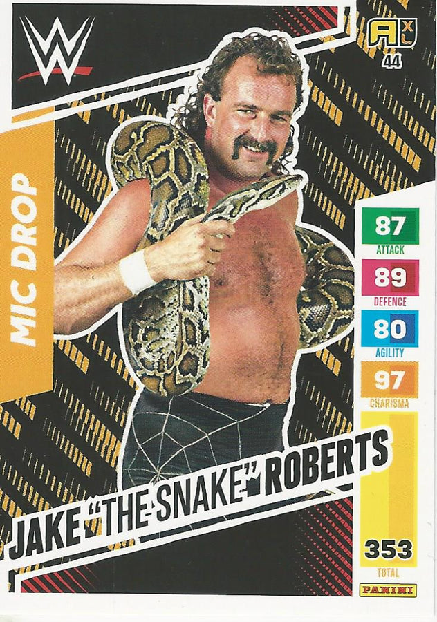 WWE Panini XL Adrenalyn 2024 Jake the Snake Roberts #44
