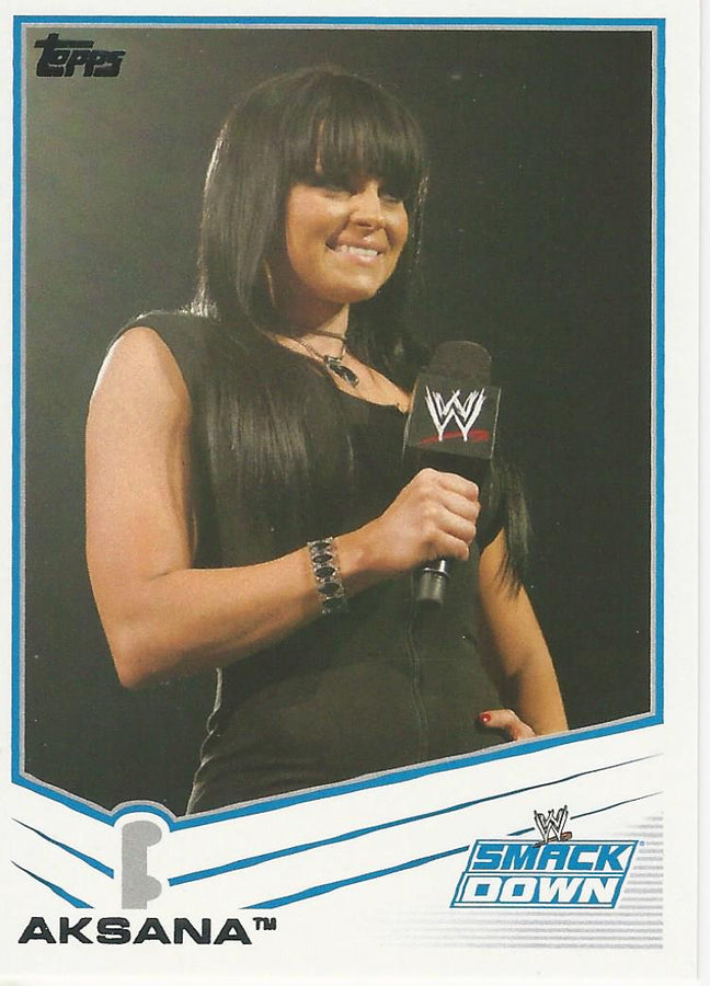 WWE Topps 2013 Aksana #44