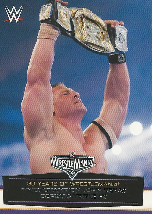 WWE Topps Road to Wrestlemania 2014 John Cena 44 of 60 trading card PW Catalog