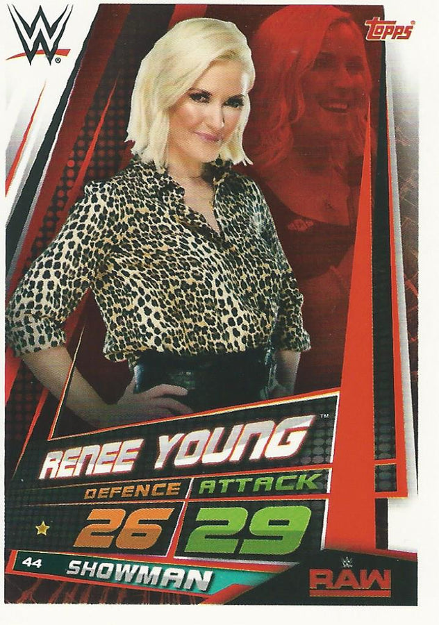 WWE Topps Slam Attax Universe 2019 Renee Young #44