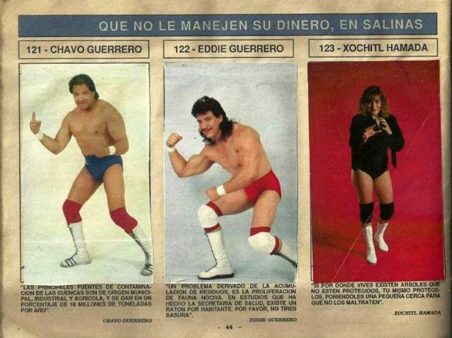 Super Album de Luchas Stickers Album 1991 From Mexico Stickers Album PW Catalog