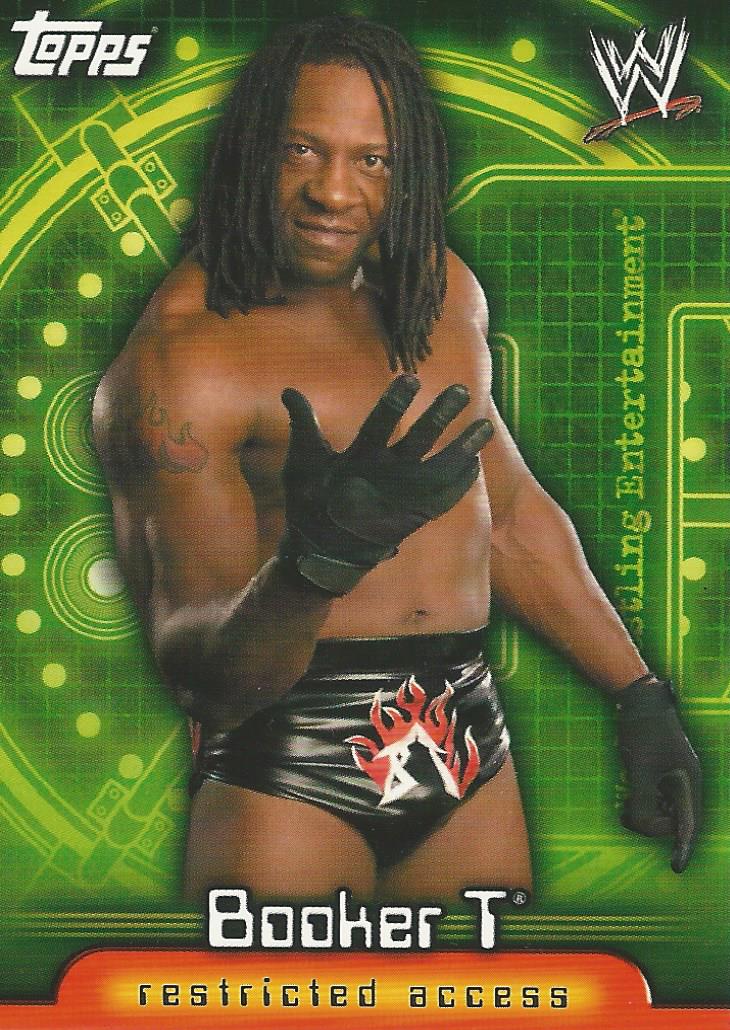 WWE Topps Insider 2006 Booker T #44