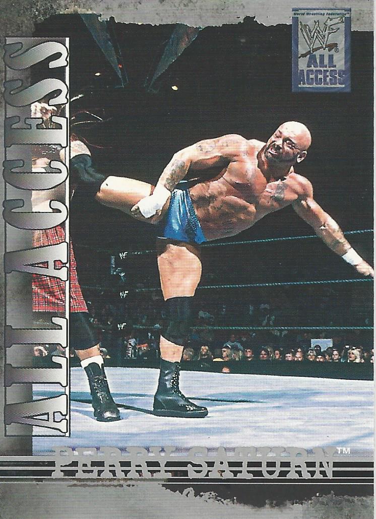 WWF Fleer All Access 2002 Perry Saturn #44