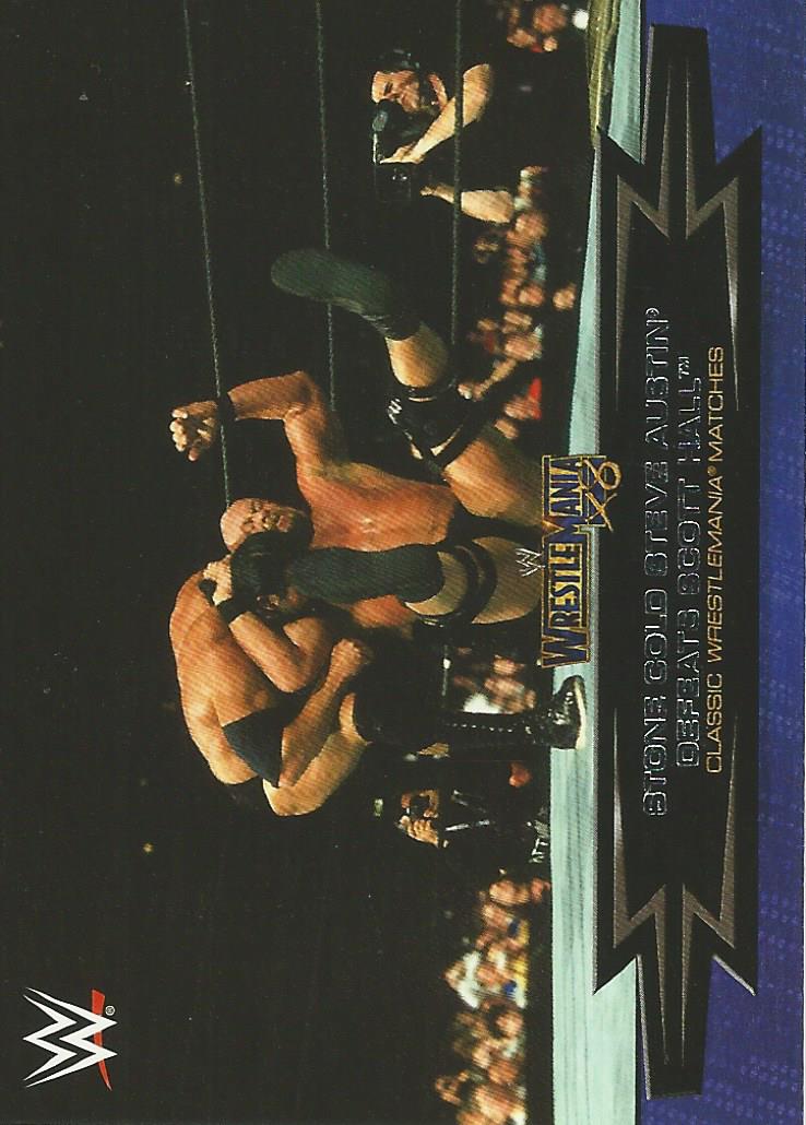 WWE Topps Road to Wrestlemania 2015 Stone Cold Steve Austin 14 of 30 trading card PW Catalog