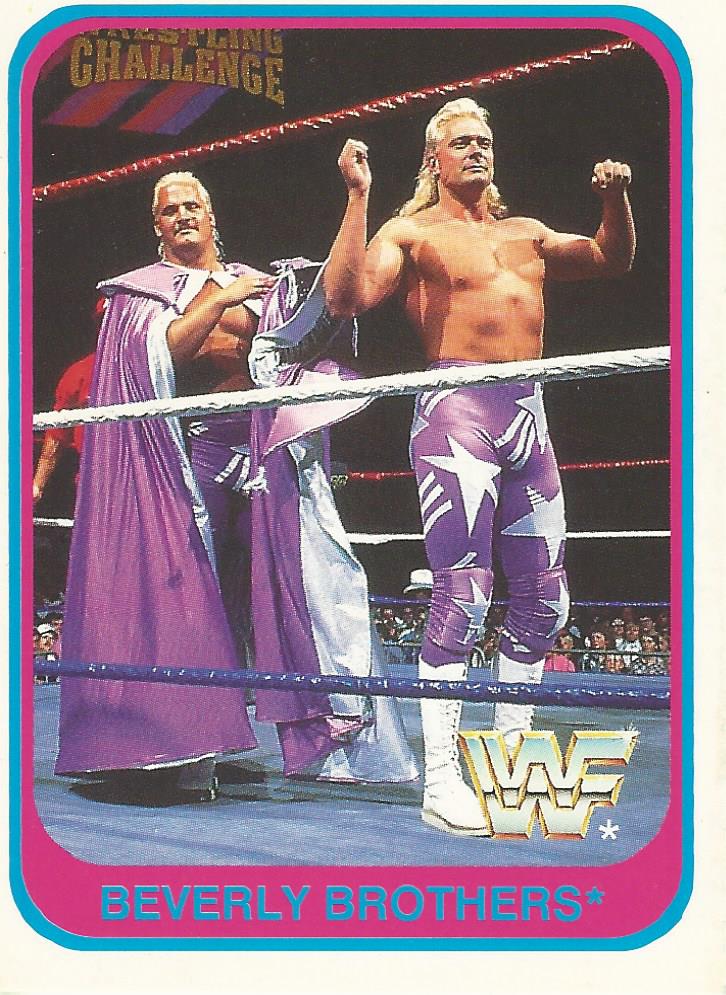 WWF Merlin 1991 Beverly Brothers #44