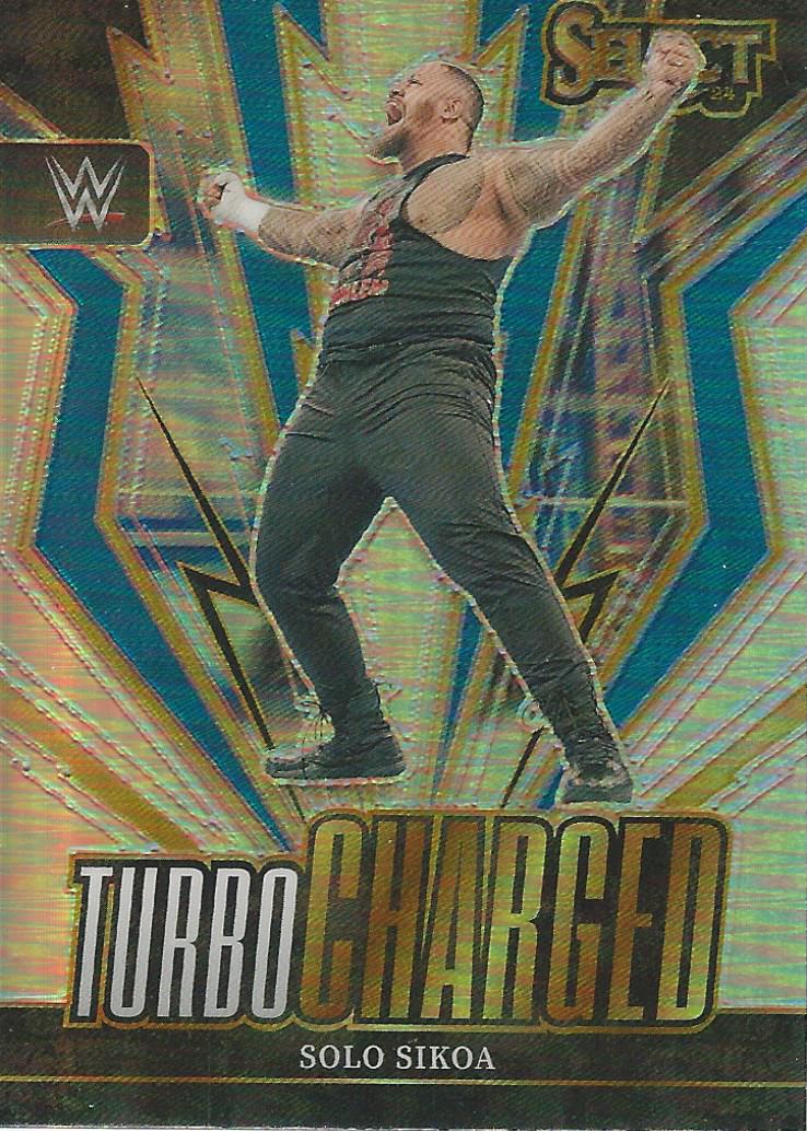 WWE Panini Select 2024 Turbo Charged Solo Sikoa #4
