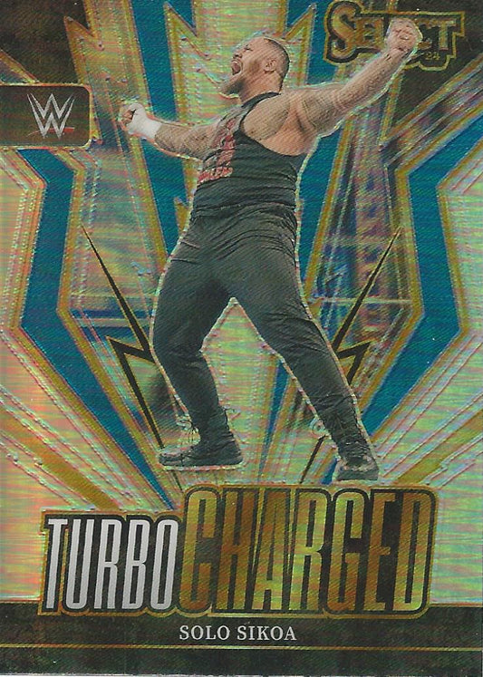 WWE Panini Select 2024 Turbo Charged Solo Sikoa #4