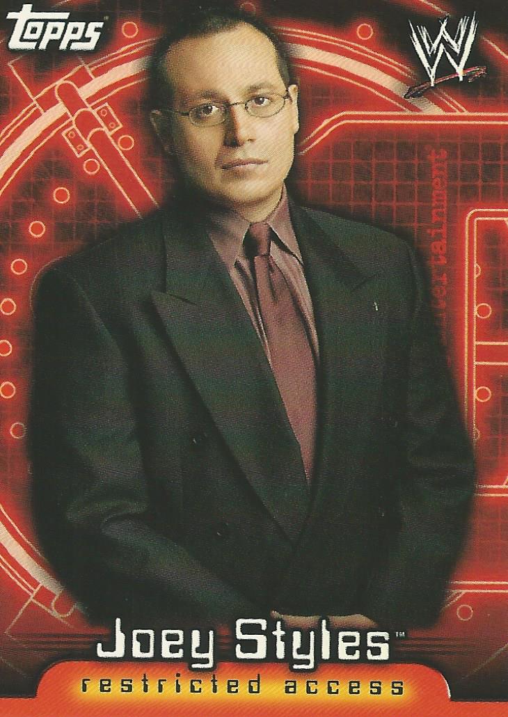 WWE Topps Insider 2006 US Joey Styles #44