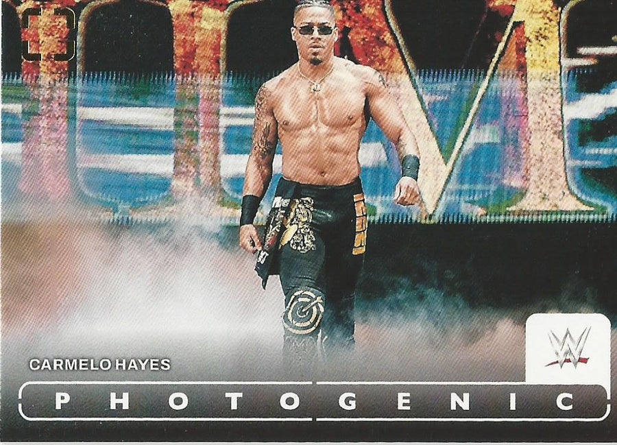 WWE Panini Photogenic 2024 Carmelo Hayes #44
