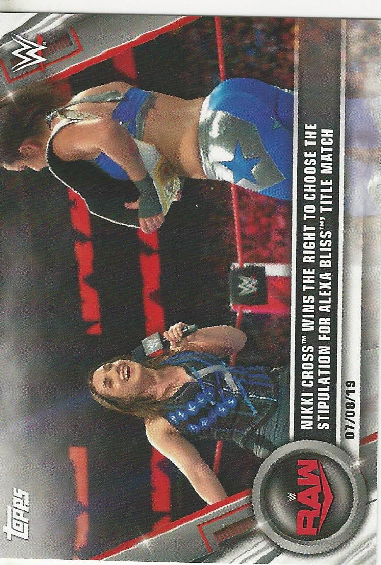 WWE Topps Women Division 2020 Nikki Cross #44