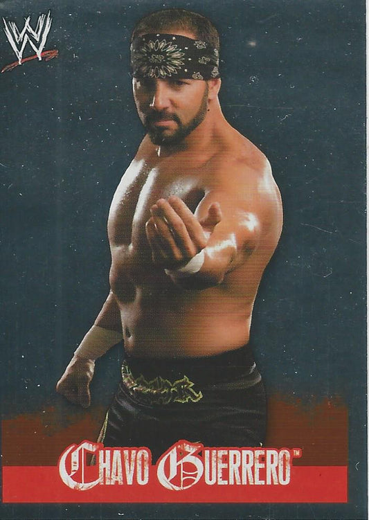 WWE Topps Rivals 2009 Stickers Chavo Guerrero Foil #44