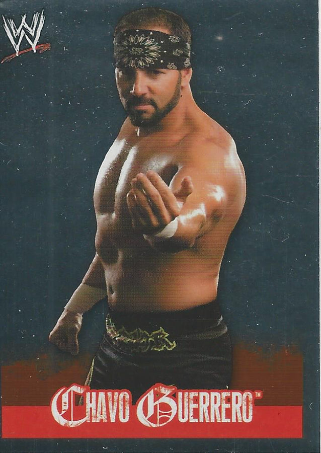 WWE Topps Rivals 2009 Stickers Chavo Guerrero Foil #44